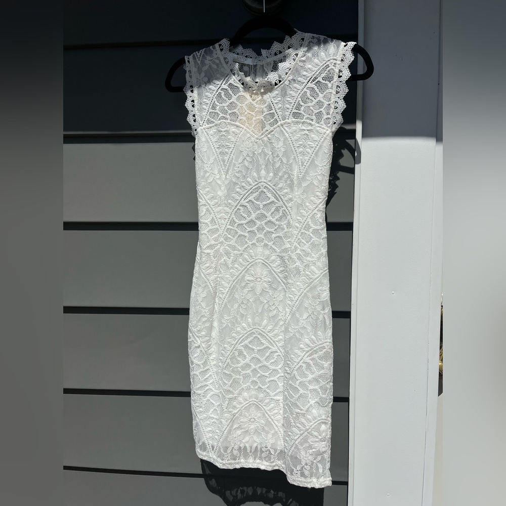 White Lace Dress